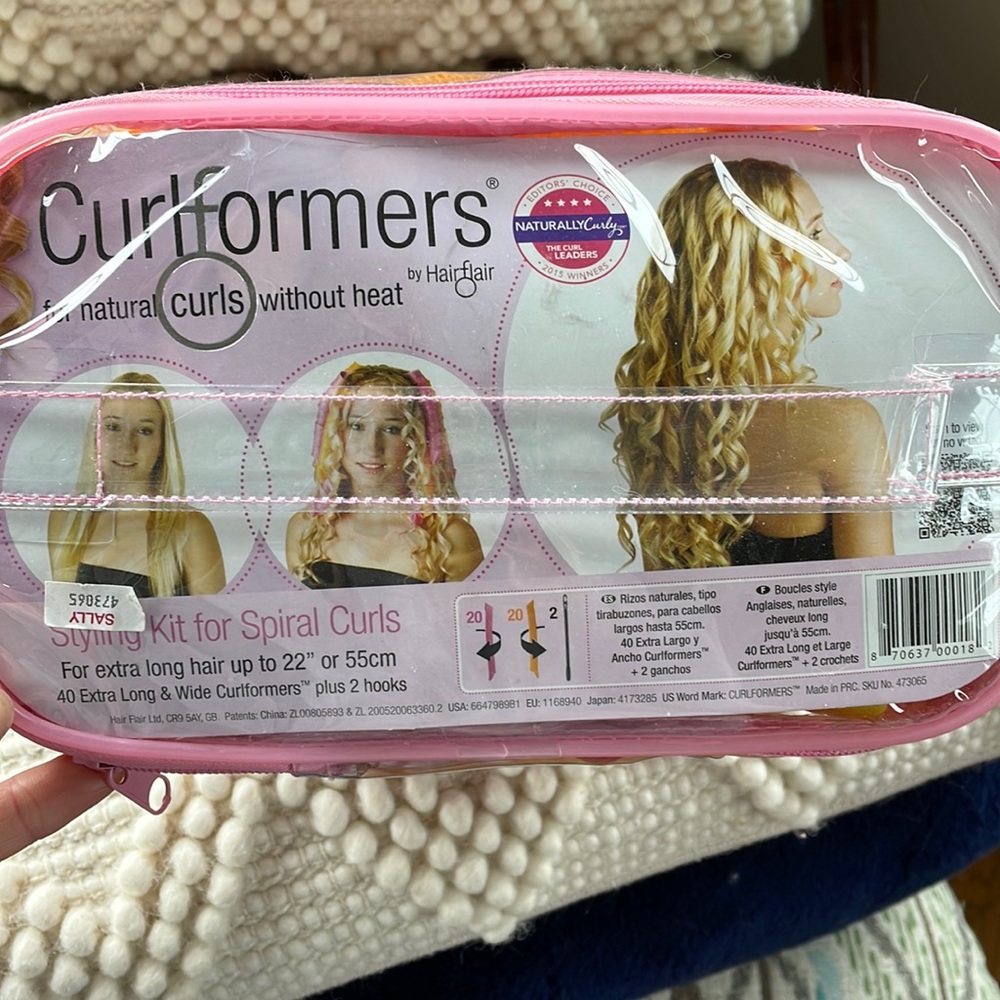 Natural curls without heat
